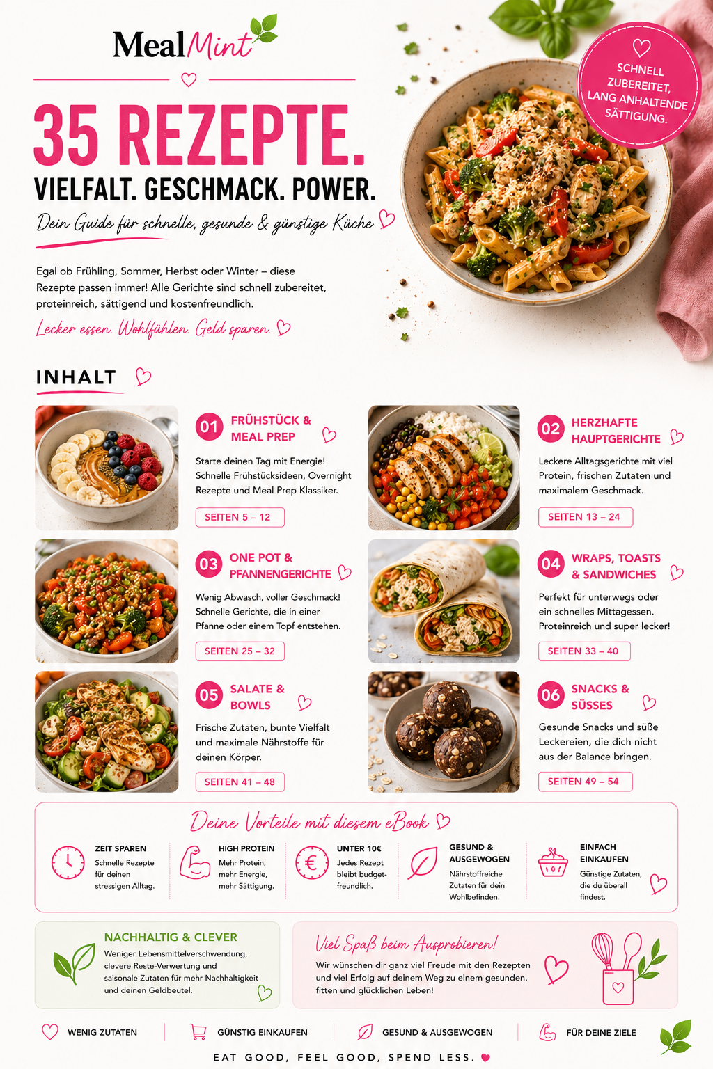 High Protein Gerichte unter 10€